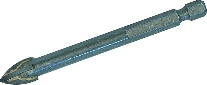 Сверло по стеклу и керамике Sturm 5 380 104 шестигранный хвостовик, 4 грани 5380104