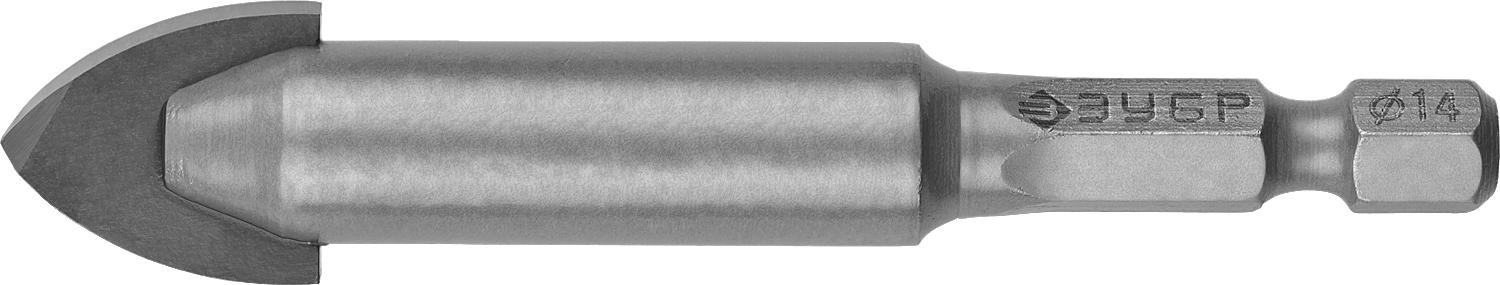 Сверло по стеклу и керамике ЗУБР МАСТЕР 29840-14 29840-14