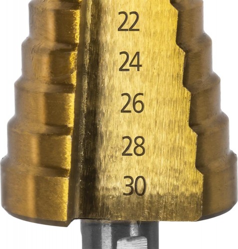 Сверло ступенчатое по металлу ПРАКТИКА 4-30, шаг 2 мм  798-324 798-324 - изображение 2