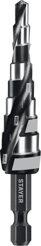 Сверло ступенчатое по металлу STAYER Pro-Max 4-12мм, 9 ступеней 29661-4-12-9
