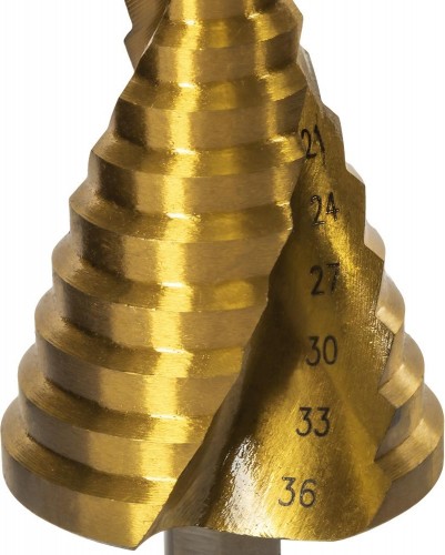 Сверло ступенчатое по металлу ПРАКТИКА 4-30, шаг 3 мм  793-770 ЭКСПЕРТ 793-770 - изображение 2