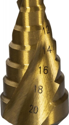 Сверло ступенчатое по металлу ПРАКТИКА 4-20, шаг 3 мм  793-763 ЭКСПЕРТ 793-763 - изображение 2