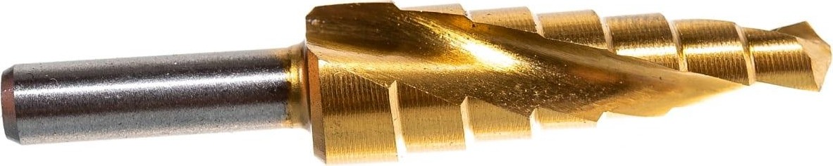 Сверло ступенчатое по металлу АТАКА 6-12мм*7ступ. Профи ступ. титан 8090000