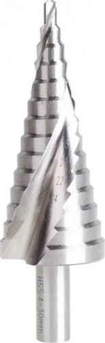 Сверло ступенчатое по металлу REXANT ТИТАН ступенчатое 4-30 мм 12-6612