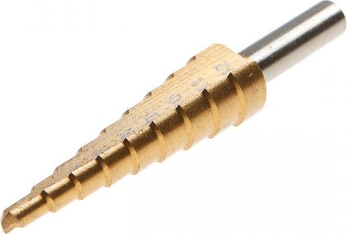 Сверло ступенчатое по металлу АТАКА 20-30мм*11ступ. Профи ступ. титан 8090050