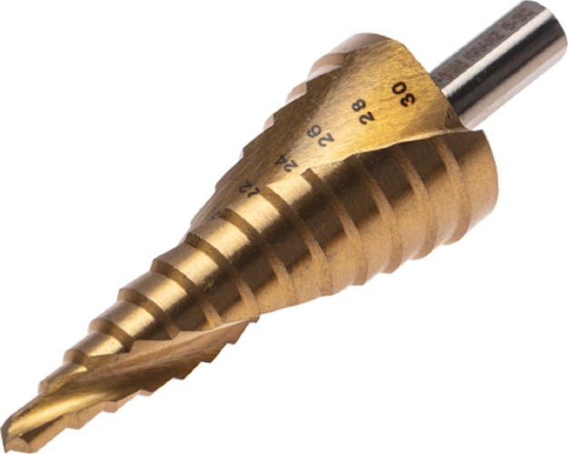 Сверло ступенчатое по металлу Kranz KR-12-6616