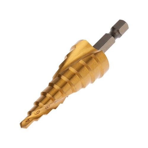 Сверло ступенчатое по металлу Kranz ТИТАН 4,0-20,0 мм, 76мм KR-12-6611 - изображение 2