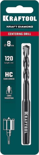 Сверло центрирующее KRAFTOOL 29824-08 d 8 мм - изображение 2
