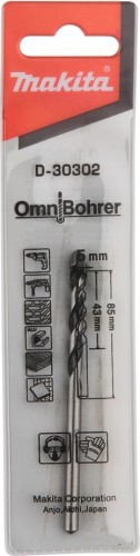 Сверло универсальное MAKITA D-30302 5х85 - изображение 3