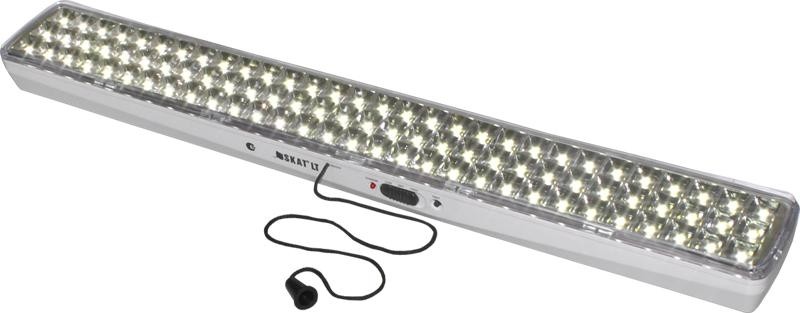 Светильник аварийный SKAT LT-902400-LED-Li-Ion освещения,90 светодиодов,2400мач 2453