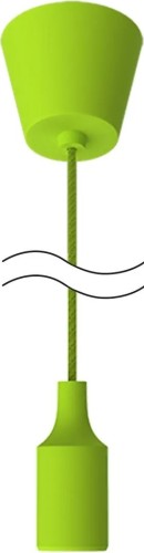 Светильник декоративный GAUSS PL015 подвесной decor зеленый e27, 1 м - изображение 4