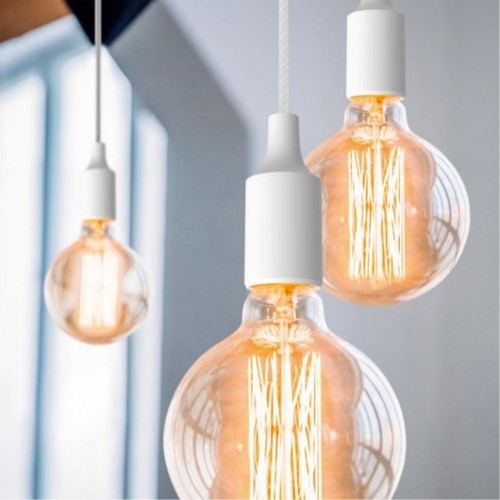 Светильник декоративный GAUSS PL012 подвесной decor белый e27, 1 м - изображение 4