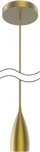 Светильник декоративный GAUSS PL032 подвесной decor бронзовый e27, 1 м - изображение 2