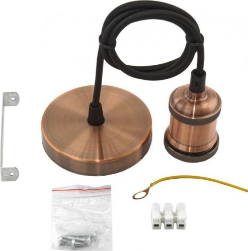 Светильник декоративный GLANZEN RPD-0003-brass подвесной - изображение 2