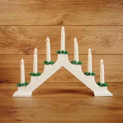 Светильник декоративный Neon-Night "Новогодняя горка" 7 свечек, белый 501-081 - изображение 3