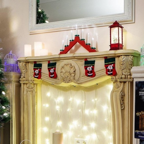 Светильник декоративный Neon-Night "Новогодняя горка" 7 свечек, красный 501-082 - изображение 3