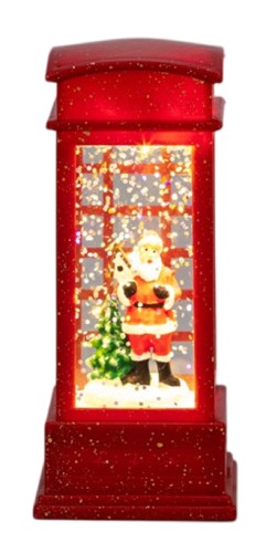 Светильник декоративный Телефонная будка Neon-Night 501-185 с эффектом снегопада и подсветкой - изображение 2