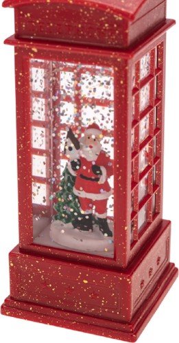 Светильник декоративный Телефонная будка Neon-Night 501-185 с эффектом снегопада и подсветкой - изображение 3