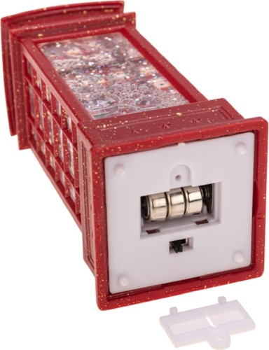 Светильник декоративный Телефонная будка Neon-Night 501-185 с эффектом снегопада и подсветкой - изображение 4