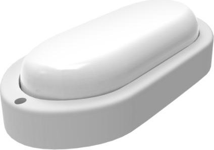 Светильник для ЖКХ светодиодный GAUSS LITE овал 15w 1200lm 6500k 200-240v ip65 200*98*46мм 161418315