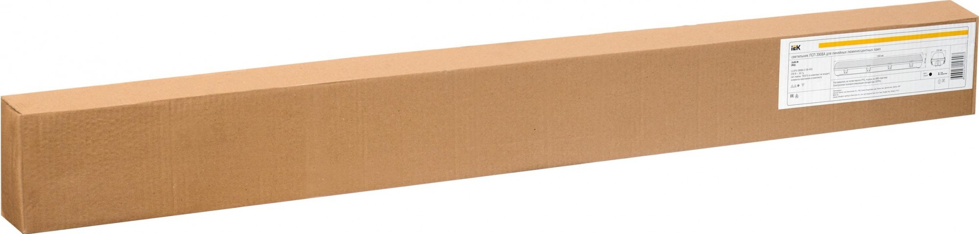 Светильник люминесцентный линейный IEK ЛСП 3908А ЭПРА 2х36Вт IP65 LLSP3-3908A-2-36-K03 - изображение 2