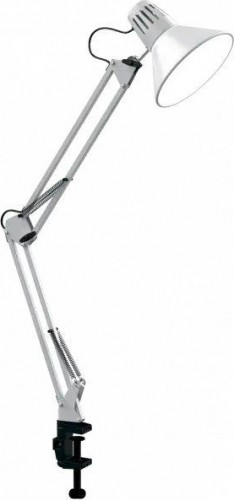 Светильник настольный GAUSS GTL001 60w 220-240v e27 белый струбцина GT0011