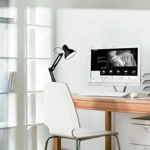 Светильник настольный GAUSS GTL002 60w 220-240v e27 черный струбцина и основание GT0022 - изображение 5