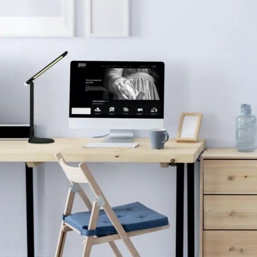 Светильник настольный GAUSS GTL204 10w 550lm 2700-6500k 170-265v черный диммируемый + ночник GT2042 - изображение 4