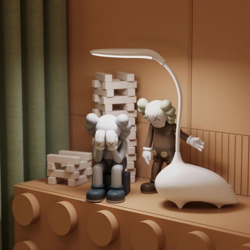 Светильник настольный GAUSS Qplus GTL701 детский 5V Li-ion 1200mA белый, диммируемый GT7011 - изображение 4