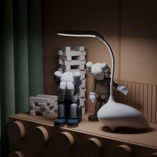 Светильник настольный GAUSS Qplus GTL701 детский 5V Li-ion 1200mA белый, диммируемый GT7011 - изображение 5