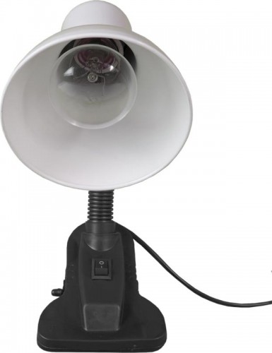 Светильник настольный GLANZEN E27 DL-0001-40-C-white е27 на прищепке белый DL-0001-40-C-white - изображение 2