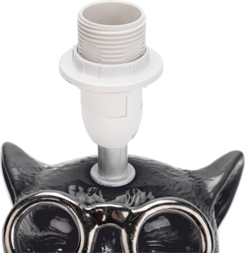 Светильник настольный REXANT 603-1034 декоративный "Кот в очках", черный - изображение 4