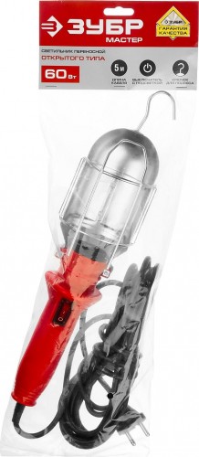 Светильник переносной ЗУБР с выключателем 61802_z01 - изображение 4