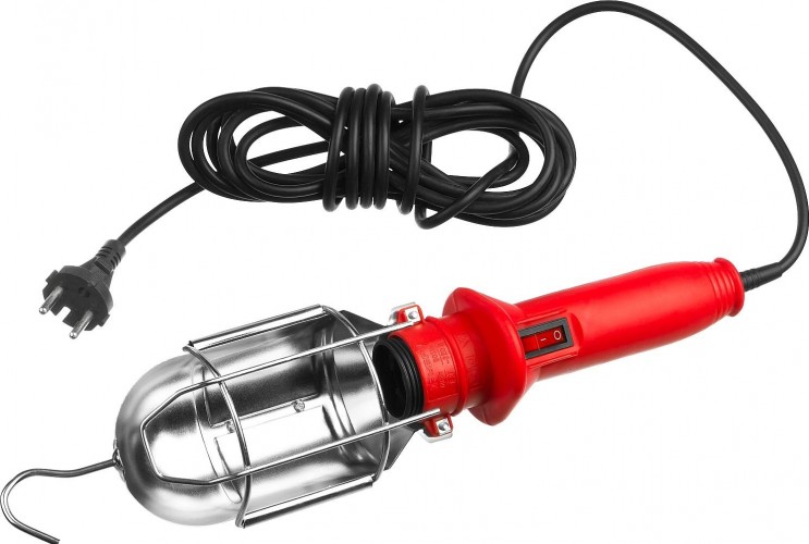 Светильник переносной ЗУБР с выключателем 61802_z01 - изображение 2