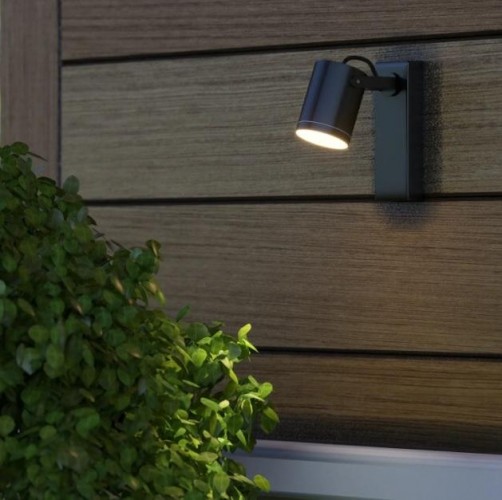 Светильник садово-парковый GAUSS Sonata настенный архитектурный, 1xgu10, 172.5*90*130mm GD150 - изображение 5