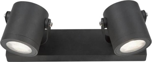 Светильник садово-парковый GAUSS Sonata настенный архитектурный 2xgu10 280x90x130mm GD153 - изображение 2