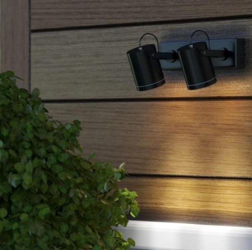 Светильник садово-парковый GAUSS Sonata настенный архитектурный 2xgu10 280x90x130mm GD153 - изображение 5