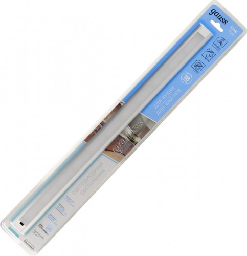 Светильник сенсорный GAUSS A модель10w 750lm 4000k 170-260v 600mm диммируемый 9018531210