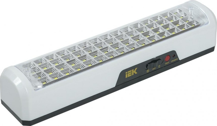 Светильник светодиодный аккумуляторный IEK ДБА 3928 15ч 12Вт LDBA0-3928-60-K01