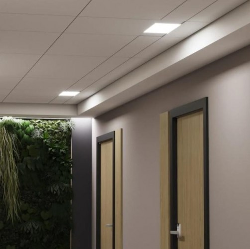 Светильник светодиодный линейный GAUSS WLF-1 18w 1420lm 6500k 185-265v ip20 592*75*25мм 144124318 - изображение 2