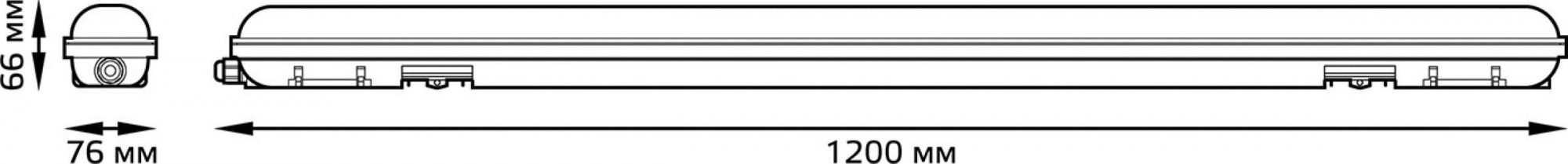 Светильник светодиодный линейный GAUSS 864425236A - изображение 4