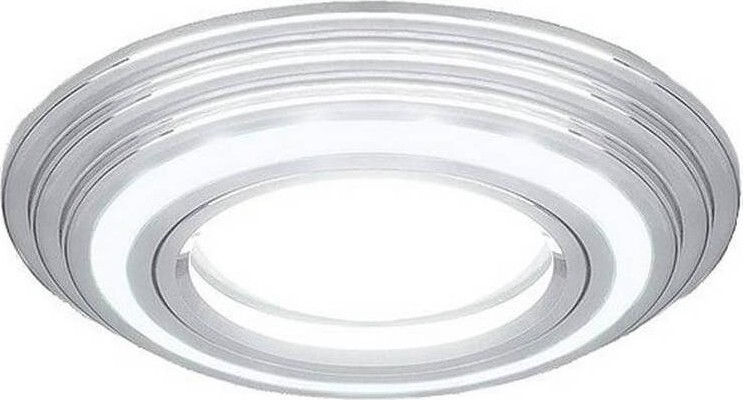 Светильник точечный GAUSS BACKLIGHT BL139 кругл. хром. gu5.3, 3w, led 4000k BL139