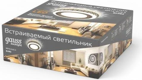 Светильник точечный GAUSS BACKLIGHT кругл. бронза/белый, gu5.3, 3w, led 3000k BL082 - изображение 5