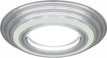 Светильник точечный GAUSS BACKLIGHT кругл. хром. gu5.3, 3w, led 3000k BL138 - изображение 3