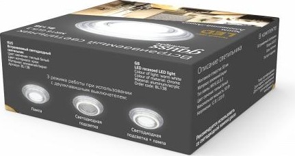 Светильник точечный GAUSS BACKLIGHT кругл. хром. gu5.3, 3w, led 3000k BL138 - изображение 5