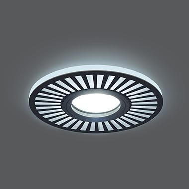 Светильник точечный GAUSS BL135P набор 3w + лампа mr16 6,5w 480lm 4100k gu5.3 led - изображение 2