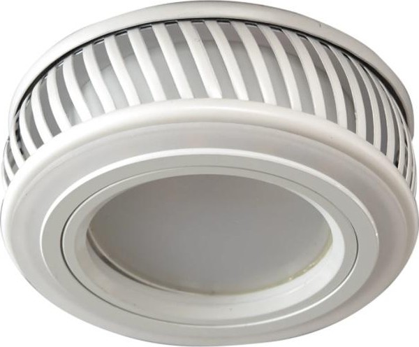 Светильник точечный GAUSS BL143P набор 3w + лампа mr16 6,5w 470lm 3000k gu5.3 led