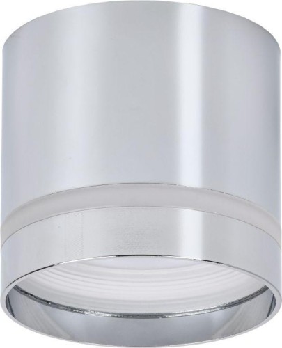 Светильник точечный IEK LIGHTING 4016 GX53 накладной под лампу хром  LT-UPB0-4016-GX53-1-K23
