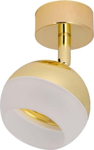 Светильник точечный IEK LIGHTING 4011 GX53 под лампу золото  LT-USB0-4011-GX53-1-K22