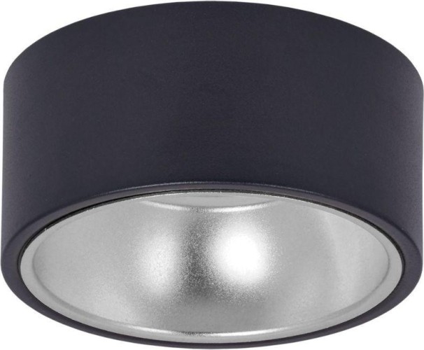 Светильник точечный IEK LIGHTING 4017 GX53 накладной черн./хром  LT-UPB0-4017-GX53-1-K56